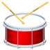 Drum Emoji Copy Paste ― 🥁 - joypixels