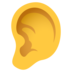 Ear Emoji Copy Paste ― 👂 - joypixels