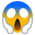 Face Screaming In Fear Emoji Copy Paste ― 😱 - joypixels