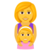 Family: Woman, Girl Emoji Copy Paste ― 👩‍👧 - joypixels