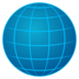 Globe With Meridians Emoji Copy Paste ― 🌐 - joypixels
