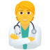Health Worker Emoji Copy Paste ― 🧑‍⚕ - joypixels