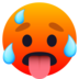 Hot Face Emoji Copy Paste ― 🥵 - joypixels