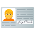Identification Card Emoji Copy Paste ― 🪪 - joypixels