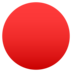 Red Circle Emoji Copy Paste ― 🔴 - joypixels