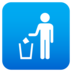 Litter In Bin Sign Emoji Copy Paste ― 🚮 - joypixels
