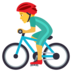 Man Biking Emoji Copy Paste ― 🚴‍♂ - joypixels