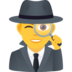 Man Detective Emoji Copy Paste ― 🕵️‍♂ - joypixels