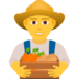 Man Farmer Emoji Copy Paste ― 👨‍🌾 - joypixels