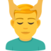 Man Getting Massage Emoji Copy Paste ― 💆‍♂ - joypixels
