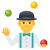 Man Juggling Emoji Copy Paste ― 🤹‍♂ - joypixels
