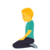 Man Kneeling Emoji Copy Paste ― 🧎‍♂ - joypixels