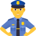 Man Police Officer Emoji Copy Paste ― 👮‍♂ - joypixels