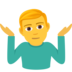 Man Shrugging Emoji Copy Paste ― 🤷‍♂ - joypixels