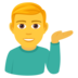 Man Tipping Hand Emoji Copy Paste ― 💁‍♂ - joypixels