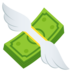 Money With Wings Emoji Copy Paste ― 💸 - joypixels