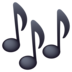 Musical Notes Emoji Copy Paste ― 🎶 - joypixels