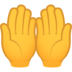 Palms Up Together Emoji Copy Paste ― 🤲 - joypixels