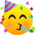 Partying Face Emoji Copy Paste ― 🥳 - joypixels