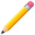 Pencil Emoji Copy Paste ― ✏️ - joypixels