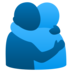 People Hugging Emoji Copy Paste ― 🫂 - joypixels