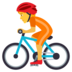 Person Biking Emoji Copy Paste ― 🚴 - joypixels