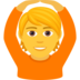 Person Gesturing OK Emoji Copy Paste ― 🙆 - joypixels