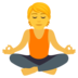 Person In Lotus Position Emoji Copy Paste ― 🧘 - joypixels