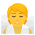 Person In Steamy Room Emoji Copy Paste ― 🧖 - joypixels