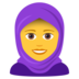 Woman With Headscarf Emoji Copy Paste ― 🧕 - joypixels