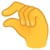 Pinching Hand Emoji Copy Paste ― 🤏 - joypixels