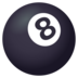 Pool 8 Ball Emoji Copy Paste ― 🎱 - joypixels