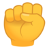Raised Fist Emoji Copy Paste ― ✊ - joypixels