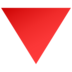 Red Triangle Pointed Down Emoji Copy Paste ― 🔻 - joypixels