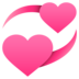 Revolving Hearts Emoji Copy Paste ― 💞 - joypixels