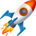 Rocket Emoji Copy Paste ― 🚀 - joypixels