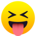 Squinting Face With Tongue Emoji Copy Paste ― 😝 - joypixels