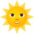 Sun With Face Emoji Copy Paste ― 🌞 - joypixels