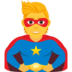 Superhero Emoji Copy Paste ― 🦸 - joypixels