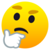 Thinking Face Emoji Copy Paste ― 🤔 - joypixels