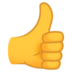 Thumbs Up Emoji Copy Paste ― 👍 - joypixels