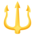 Trident Emblem Emoji Copy Paste ― 🔱 - joypixels