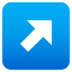 Up-right Arrow Emoji Copy Paste ― ↗️ - joypixels