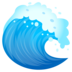 Water Wave Emoji Copy Paste ― 🌊 - joypixels