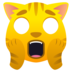 Weary Cat Emoji Copy Paste ― 🙀 - joypixels