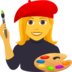Woman Artist Emoji Copy Paste ― 👩‍🎨 - joypixels