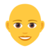 Woman: Bald Emoji Copy Paste ― 👩‍🦲 - joypixels