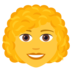 Woman: Curly Hair Emoji Copy Paste ― 👩‍🦱 - joypixels