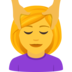 Woman Getting Massage Emoji Copy Paste ― 💆‍♀ - joypixels