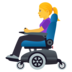 Woman In Motorized Wheelchair Emoji Copy Paste ― 👩‍🦼 - joypixels